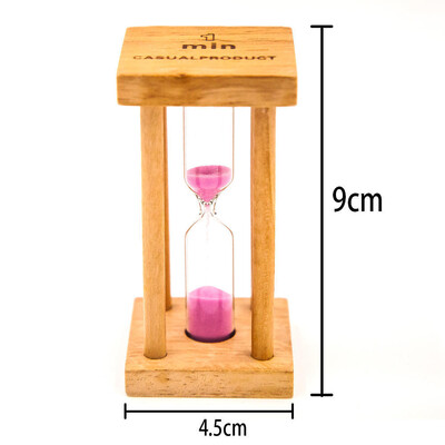 1/3/5 minute, clepsidra din lemn, mini decorare pentru birou, ceas de nisip, temporizatoare creative, clepsidra de nisip, bucătărie pentru cadou pentru copii