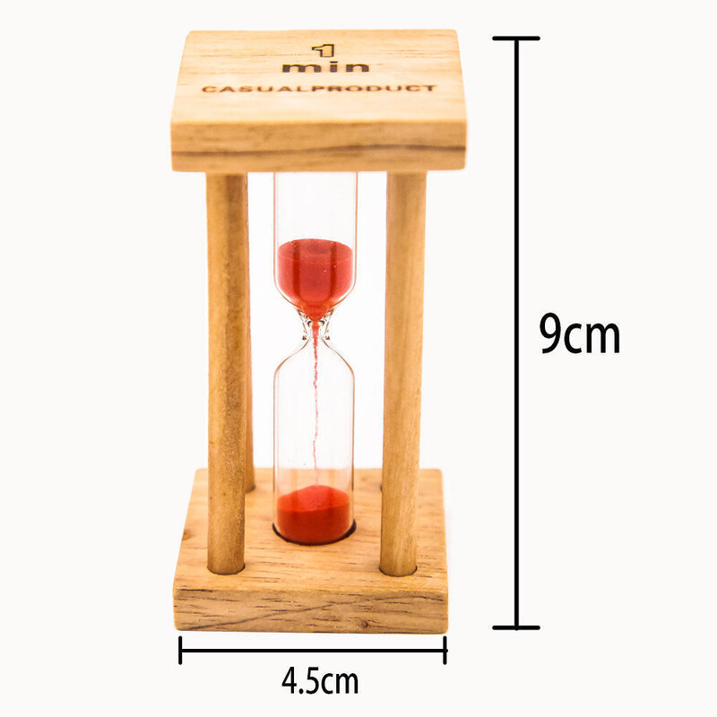 1/3/5 minute, clepsidra din lemn, mini decorare pentru birou, ceas de nisip, temporizatoare creative, clepsidra de nisip, bucătărie pentru cadou pentru copii
