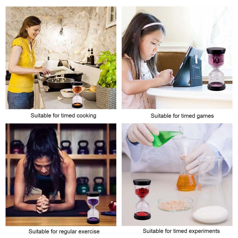 1/3/5/10/15/30/60 Cronometru clepsidra creativ Jucării pentru copii Cadouri Decorarea casei Artizanat cu clepsidra Cadou de aniversare Decoratiuni de cameră