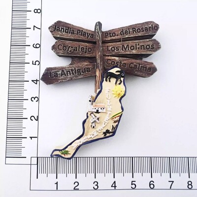 Suveniruri Spania Magneți Firdge Tenerife Islas Canarias Insula Fuerteventura Lanzarote Autocolante pentru frigider Decor acasă Cadouri de nuntă