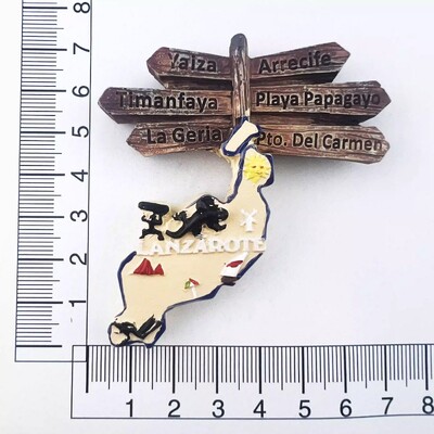 Suveniruri Spania Magneți Firdge Tenerife Islas Canarias Insula Fuerteventura Lanzarote Autocolante pentru frigider Decor acasă Cadouri de nuntă