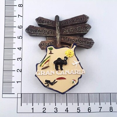 Suveniruri Spania Magneți Firdge Tenerife Islas Canarias Insula Fuerteventura Lanzarote Autocolante pentru frigider Decor acasă Cadouri de nuntă