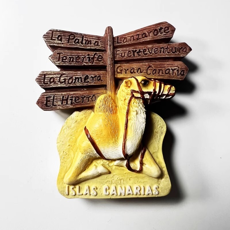 Suveniruri Spania Magneți Firdge Tenerife Islas Canarias Insula Fuerteventura Lanzarote Autocolante pentru frigider Decor acasă Cadouri de nuntă