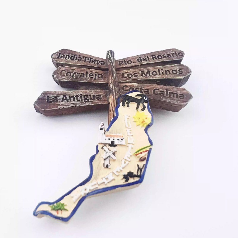 Suveniruri Spania Magneți Firdge Tenerife Islas Canarias Insula Fuerteventura Lanzarote Autocolante pentru frigider Decor acasă Cadouri de nuntă