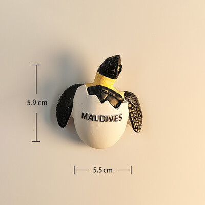 Maldive, vedere la plajă și la mare, turism popular, stereoscopic 3D, meșteșuguri, comemorare de călătorie, decorare pentru casă, magneți de frigider