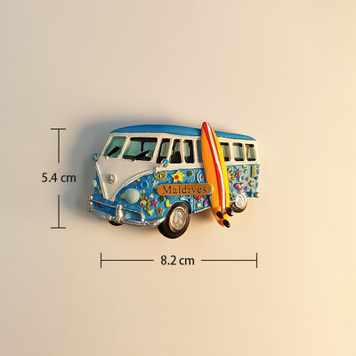 Maldive, vedere la plajă și la mare, turism popular, stereoscopic 3D, meșteșuguri, comemorare de călătorie, decorare pentru casă, magneți de frigider