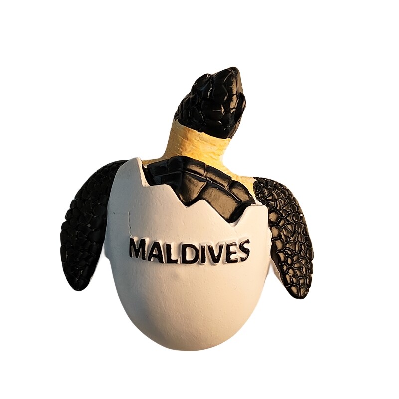 Maldive, vedere la plajă și la mare, turism popular, stereoscopic 3D, meșteșuguri, comemorare de călătorie, decorare pentru casă, magneți de frigider