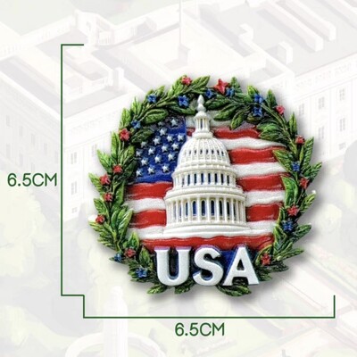 America de Nord Statele Unite ale Americii Los Angeles Halloween San Francisco Rășină Magneți 3D Frigider Suvenir Turism Autocolant Frigider Artizanat