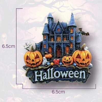 America de Nord Statele Unite ale Americii Los Angeles Halloween San Francisco Rășină Magneți 3D Frigider Suvenir Turism Autocolant Frigider Artizanat