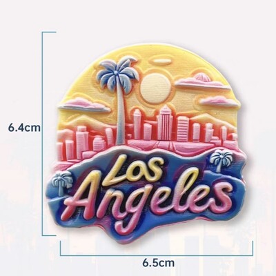 America de Nord Statele Unite ale Americii Los Angeles Halloween San Francisco Rășină Magneți 3D Frigider Suvenir Turism Autocolant Frigider Artizanat