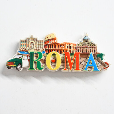 Roma Italia Magneti Gladiator Frigider, Italia Magneti Atractii Roma, Magneti Frigider Alfabet Roma, Decoratiuni pentru casa,