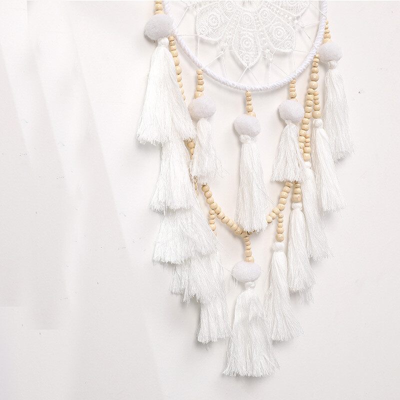 Ciciucuri nordice, clopoței de vânt realizate manual Captorul de vise Dormitor Camera de zi Ornamente agățate Decor de perete Cadouri de festival Accesoriu pentru casă