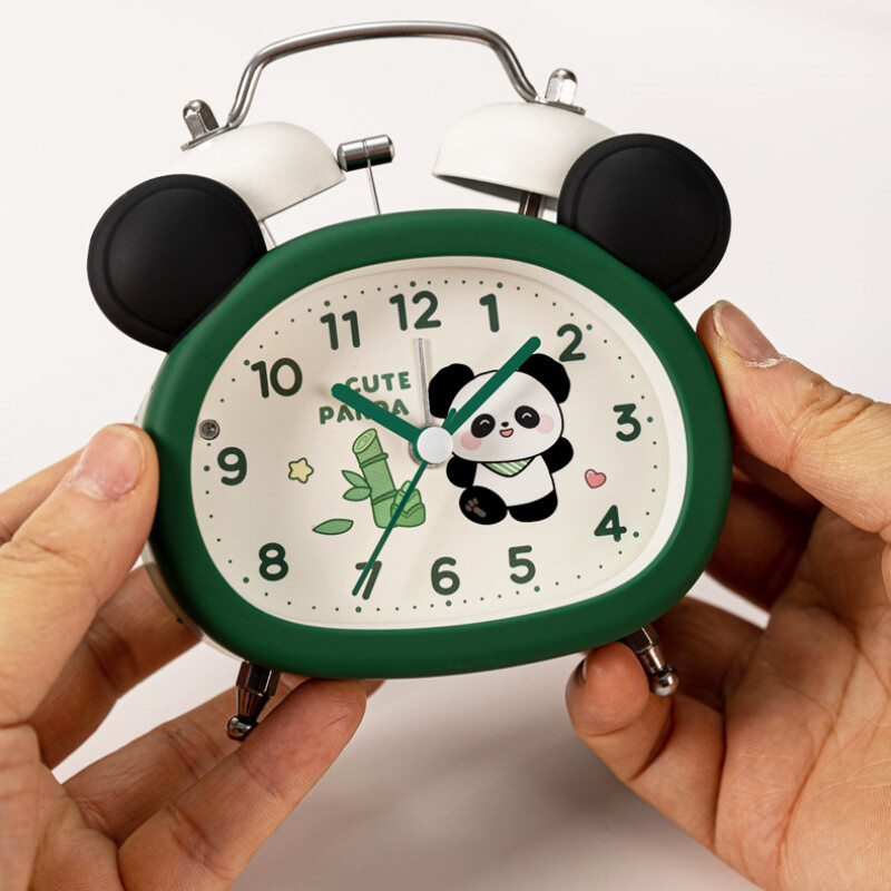 Creativ și la modă Silențios Ceas deșteptător Panda de noapte pentru studenți și copii