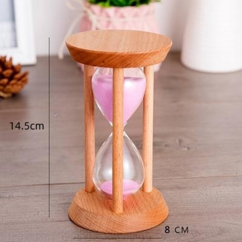 5/10/15/20/30 minūtes Jauns koka smilšu pulksteņa mini darbvirsmas dekors smilšu pulkstenis radošais taimeris Bērnu smilšu glāzes virtuves dāvana