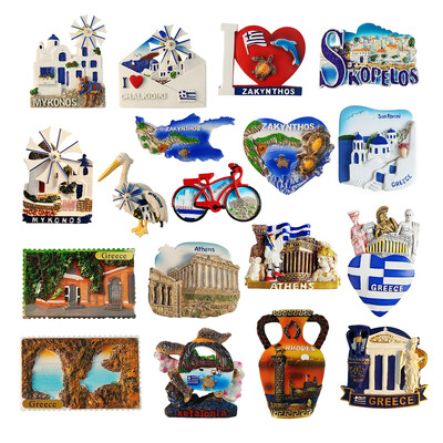 Europa Grecia Magneti Frigider 3D Suveniruri Turism Magneti Frigider Colectie Autocolante Decoratiuni Artizanale