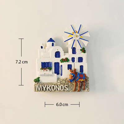 Europa Grecia Magneti Frigider 3D Suveniruri Turism Magneti Frigider Colectie Autocolante Decoratiuni Artizanale