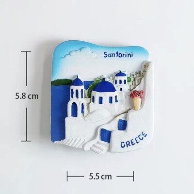Europa Grecia Magneti Frigider 3D Suveniruri Turism Magneti Frigider Colectie Autocolante Decoratiuni Artizanale