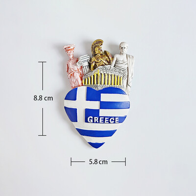 Europa Grecia Magneti Frigider 3D Suveniruri Turism Magneti Frigider Colectie Autocolante Decoratiuni Artizanale