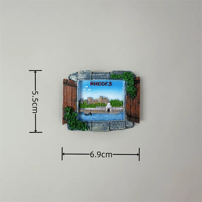 Europa Grecia Magneti Frigider 3D Suveniruri Turism Magneti Frigider Colectie Autocolante Decoratiuni Artizanale