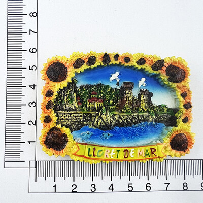 Autocolante pentru frigider, Spania, Malaga, Burgos, Cordoba