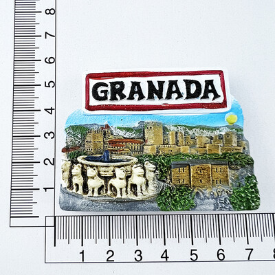 Autocolante pentru frigider, Spania, Malaga, Burgos, Cordoba