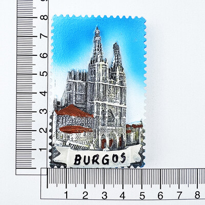 Autocolante pentru frigider, Spania, Malaga, Burgos, Cordoba