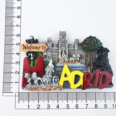 Autocolante pentru frigider, Spania, Malaga, Burgos, Cordoba