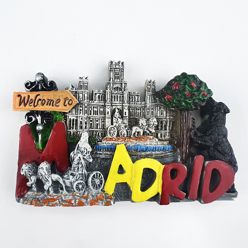 Autocolante pentru frigider, Spania, Malaga, Burgos, Cordoba