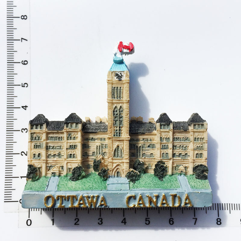 Suveniruri de călătorie în Canada Autocolante magnetice pentru frigider Decor creativ pentru acasă Cadouri pentru copii Magneți pentru frigider din rășină Suveniruri Vancouver