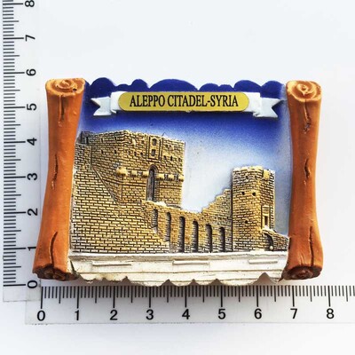 Magneți magnetici pentru frigider pentru Siria, cadou memorial de călătorie, autocolant magnetic pentru frigider pictat în rășină pentru decorarea casei