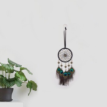 Mini Dream Catcher Κρεμαστό Κρεμαστό Αυτοκίνητο Wind Chimes Feather Διακόσμηση σπιτιού & διακόσμηση τοίχου