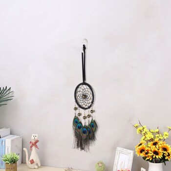 Mini Dream Catcher Κρεμαστό Κρεμαστό Αυτοκίνητο Wind Chimes Feather Διακόσμηση σπιτιού & διακόσμηση τοίχου