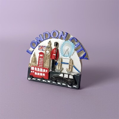 Europa Marea Britanie atractii turistice Autocolante magnetice pentru frigider Marea Britanie Londra Suveniruri lucrate manual Magneti pentru frigider Cadou colectie
