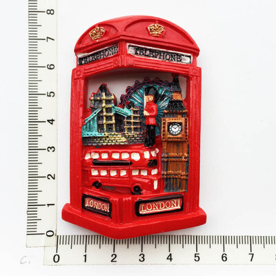 Europa Marea Britanie atractii turistice Autocolante magnetice pentru frigider Marea Britanie Londra Suveniruri lucrate manual Magneti pentru frigider Cadou colectie