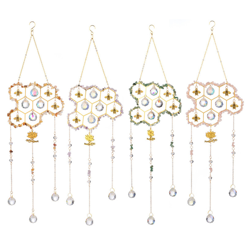 Karštai parduodamas saulės gaudyklės pakabukas, pritaikytas vėjo varpeliui