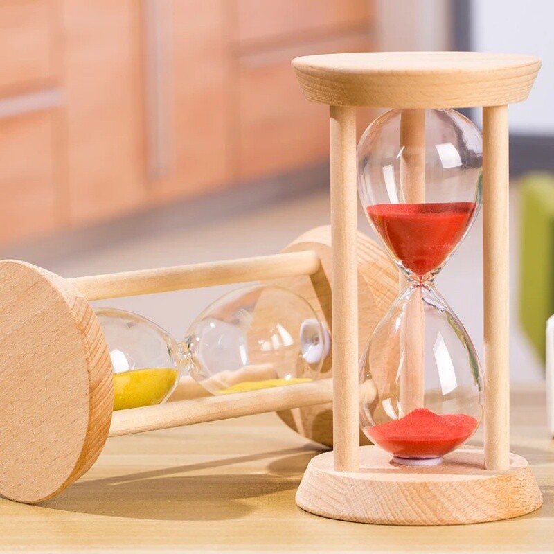 10/15/20/30 minučių Naujas didelis medinis smėlio laikrodis namų darbalaukio dekoravimo dovanos Kūrybiškas smėlio laikrodis Vaikų dantų valymo laikmatis