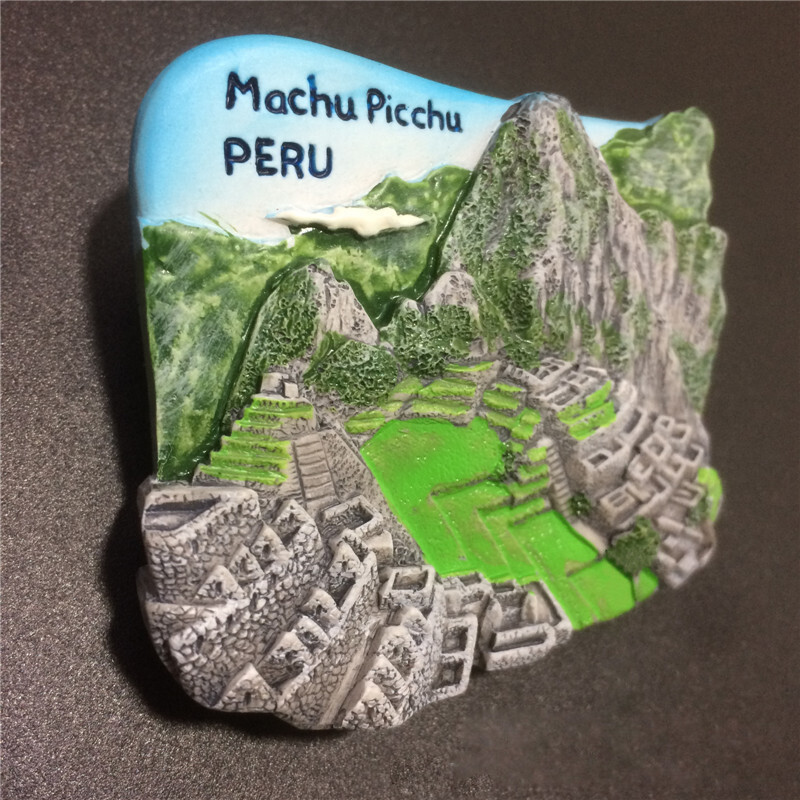 Autocolante pentru frigider Peru Suveniruri de călătorie Machu Picchu Magneți pentru frigider Decor pentru acasă Cadouri de zi de naștere Panou cu mesaje Autocolante magnetice
