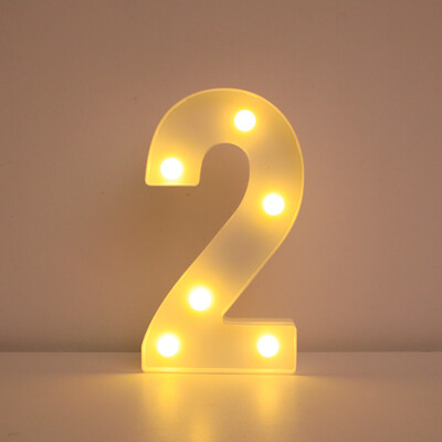 Nume Decorative Nunta Litere Alfabet Litere LED Lumini Luminoase Număr Lampă Night Light Party Baby Dormitor Decorare Acasă