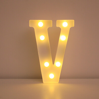 Nume Decorative Nunta Litere Alfabet Litere LED Lumini Luminoase Număr Lampă Night Light Party Baby Dormitor Decorare Acasă