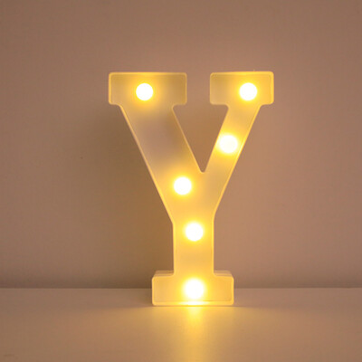 Nume Decorative Nunta Litere Alfabet Litere LED Lumini Luminoase Număr Lampă Night Light Party Baby Dormitor Decorare Acasă