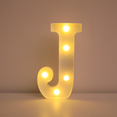 Nume Decorative Nunta Litere Alfabet Litere LED Lumini Luminoase Număr Lampă Night Light Party Baby Dormitor Decorare Acasă