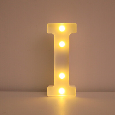 Nume Decorative Nunta Litere Alfabet Litere LED Lumini Luminoase Număr Lampă Night Light Party Baby Dormitor Decorare Acasă