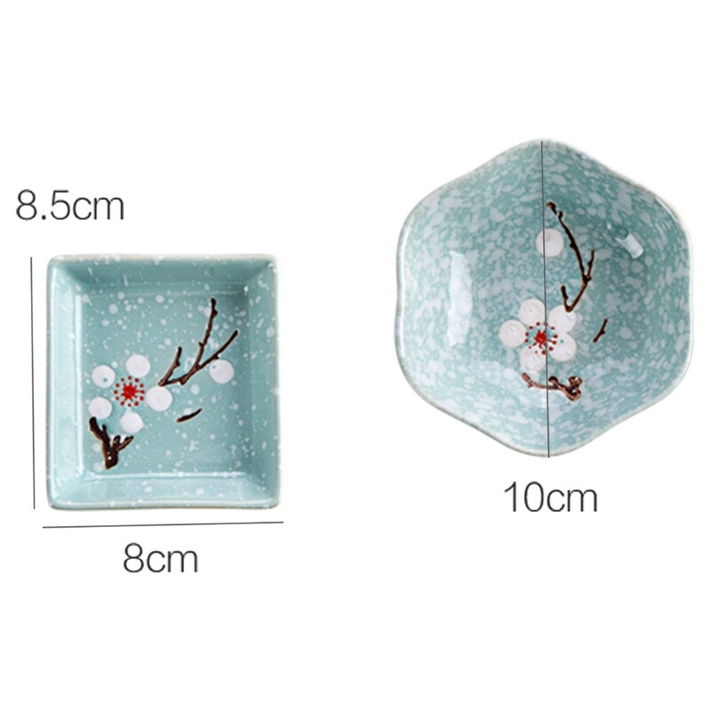 Farfurie din ceramică Sos de condimente Vasă Gustare Farfurii de desert Vase pentru sushi Tavă cu aromă Bucătărie Copii Bol Vesele de masă Farfurie