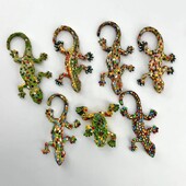 Spania Republica Dominicană Magnet pentru frigider Suvenir de călătorie Soparlă Gecko Decor magnetic pentru casă Cadou pentru prieteni