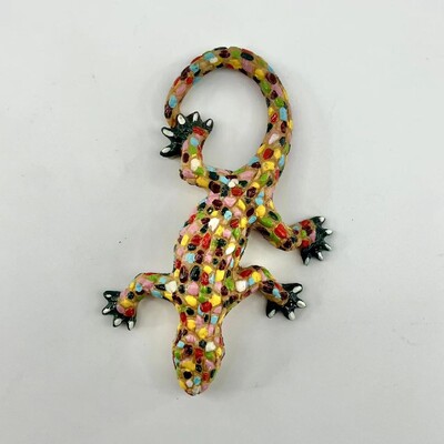 Spania Republica Dominicană Magnet pentru frigider Suvenir de călătorie Soparlă Gecko Decor magnetic pentru casă Cadou pentru prieteni