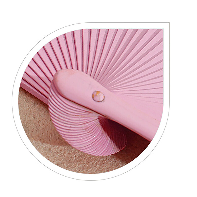 Ventilator pliabil în stil chinezesc, gol cu două fețe, cadou artizanat, imprimare pentru dans, din lemn, ventilator portabil spaniol pentru consumabile pentru petreceri acasă