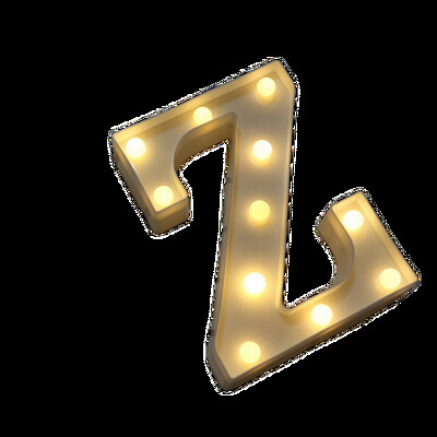 Lampă cu numere luminoase Litere alfabetice Lumini LED Ziua Îndrăgostiților Decor petrecere de nuntă 0-9 Litere digitale AZ Lumină de noapte