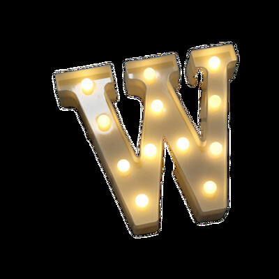 Lampă cu numere luminoase Litere alfabetice Lumini LED Ziua Îndrăgostiților Decor petrecere de nuntă 0-9 Litere digitale AZ Lumină de noapte