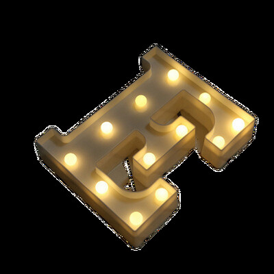 Lampă cu numere luminoase Litere alfabetice Lumini LED Ziua Îndrăgostiților Decor petrecere de nuntă 0-9 Litere digitale AZ Lumină de noapte