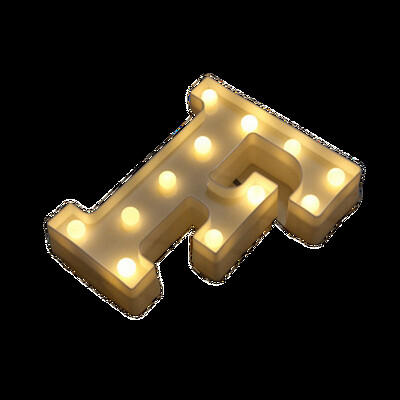 Lampă cu numere luminoase Litere alfabetice Lumini LED Ziua Îndrăgostiților Decor petrecere de nuntă 0-9 Litere digitale AZ Lumină de noapte